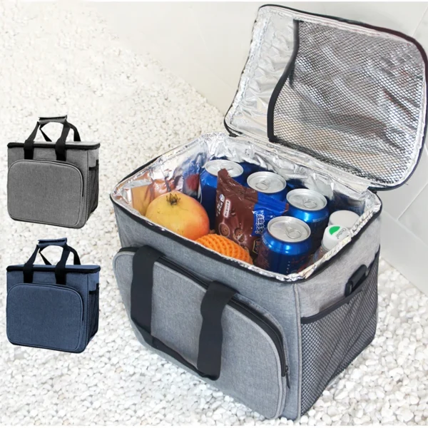 Wholesale outdoor  travel  large capacity picnic lunch tote bag insulated cooler bags - Image 6