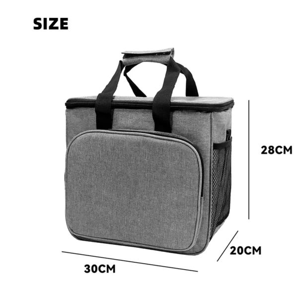 Wholesale outdoor  travel  large capacity picnic lunch tote bag insulated cooler bags - Image 2