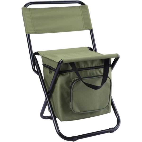 Outdoor Folding Backpack Chair Portable Storage Bag 3-in-1 Leisure Camping Fishing - Image 6