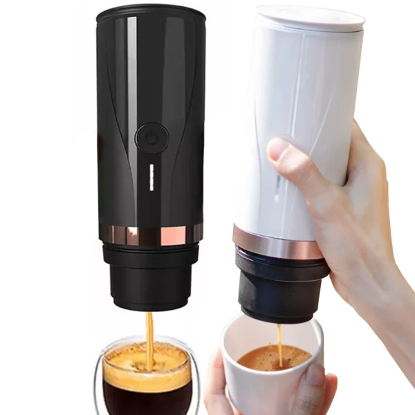 Capsule and Powder Portable Coffee Maker Coffee Machine Usb Aluminum High Quality Home Multi Functional 2 in 1 OEM Plug in 5v 6w